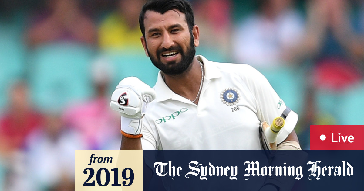 Australia v India SCG Test LIVE Pujara dominates Australia with